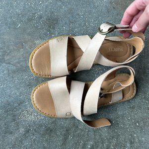 BORN leather sandals